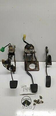1985 86 87 88 89 OEM Toyota MR2 AW11 Manual Pedal Box Clutch brake gas pedal