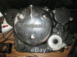 1985 Kawasaki KLR250 Clutch Breather Box Cylinder Brake Pedal Etc Parts Lot