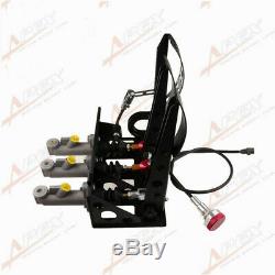 Adjustable Race Rally Hydraulic Clutch Brake Bias Pedal Box Assembly