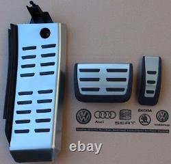 Audi RS6 4F original Pedal set Pedals A6 S6 C6 Pedal caps Footrest footrest