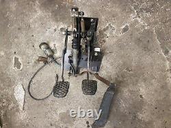 BMW e30 manual pedal box with clutch fluid bottle, bracket and hose