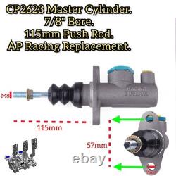 CP2623 Clutch Master Cylinder BRAND NEW For AP Racing Pedal Box 0.875 7/8 115mm