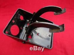 Complete OEM Pedal Box Assembly and Brake & Clutch Pedals Triumph TR250 and TR6