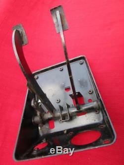 Complete OEM Pedal Box Assembly and Brake & Clutch Pedals Triumph TR250 and TR6