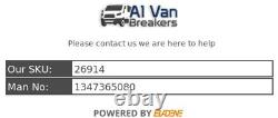 FIAT DUCATO 30SWB 100 2006-2014 Brake/ Clutch Pedal Box 1347365080