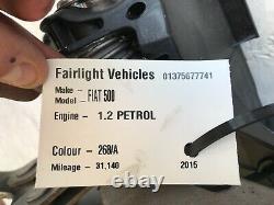 Fiat 500 Pedal Box Clutch And Brake With Stop Start 2008 2016