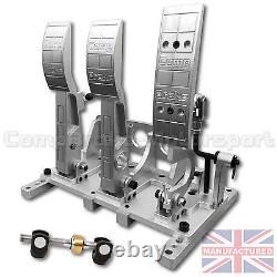 Floor Mounted Billet Aluminium Pedal Box With Cable Clutch