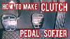 Golf Mk1 How To Make Clutch Pedal Softer Making A Few Adjustments Can Make Clutch Pedal Softer