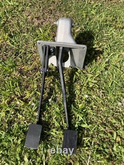 Jaguar XJS LHD Clutch/Brake Pedal box NON ABS With new Cylinder & Pedal Pads