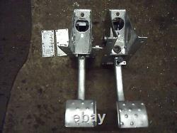 Land Rover Series brake & clutch pedal boxes refurbished & galvanised