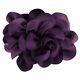 Nwot Sondra Roberts Rose Satin Pedal Box Clutch Handbag Purse Purple
