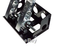 OBP Universal Floor Mounted 2 Pedal Bulkhead Fit Hydraulic Clutch Pedal Box OBP0