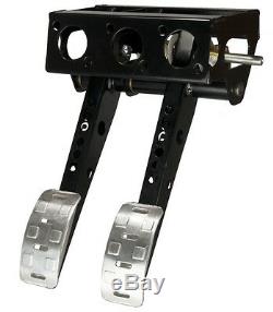 OBP Universal Top Mounted 2 Pedal Cockpit Fit Hydraulic Clutch Pedal Box OBP0161