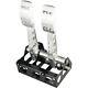 Obp V2 Floor Mounted 2 Pedal Cockpit Fit Hydraulic Clutch Pedal Box Silver