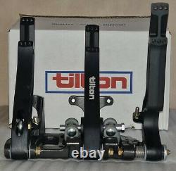 Tilton 72-603 600 Series Floor Mounted Pedal Box Assembly 3 Alloy Pedals