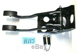USED OEM.'56'67 AUSTIN HEALEY CLUTCH & BRAKE PEDAL BOX WithPEDALS LHD H115