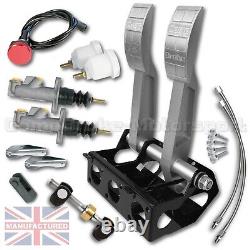 Universal Ali Rear Cylinder Facing Floor Mounted Cable Clutch Pedal Box Kit B