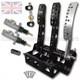 Universal Forward Facing Floor Mounted Cable Clutch Pedal Box & Balance Bar