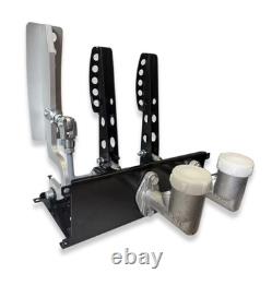 Universal Hydraulic Floor Mounted Pedal Box With Integral Brake And Clutch