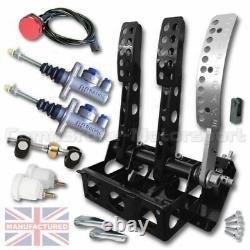 Universal Rear Cylinder Facing Floor Mounted Cable Clutch Pedal Box Kit