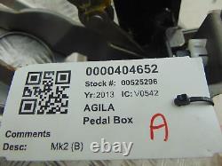 Vauxhall Agila B 1.2 Petrol Clutch & Brake Pedal Box 49600-51k10-000 2008-2015