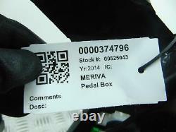 Vauxhall Meriva B 1.4 Petrol Clutch & Brake Pedal Box Assembly 13252876 2010-17