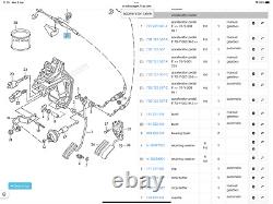 Vw T4 Transporter 1.9 Td 2001 Abl Pedal Box Assembly Clutch, Brake, Accelerator