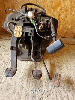 1993 VW T4 TRANSPORTER ACCÉLÉRATEUR THROTTLE EMBRAYAGE BOÎTE À PÉDALES DE FREIN Complète