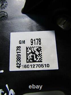 ASSEMBLAGE DE LA BOÎTE DE PÉDALES DE FREIN ET D'EMBRAYAGE VAUXHALL VIVA 2015-18 (1.0l 12v Essence) O3843