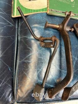 Boîte à pédales d'embrayage, d'accélérateur et de frein MOWOG Classic Mini MK1 MK2 M3 d'origine authentique