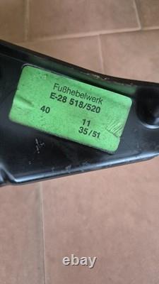Boîte à pédales pour transmission manuelle BMW E28, conduite à gauche