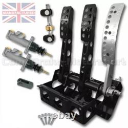 Boîte de pédale d'embrayage montée au sol universelle avec câble et barre d'équilibre