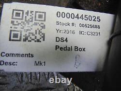Boîtier de pédale de frein et d'embrayage Citroën DS4 4 broches Plug Mk1 1.6 Diesel 2010-2018