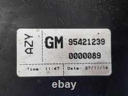 Ensemble de boîte de pédale Vauxhall Mokka 2015 1.4 Essence B14net(luj) 95421239