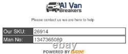 FIAT DUCATO 30SWB 100 2006-2014 Boîte de Pédale de Frein/Embrayage 1347365080