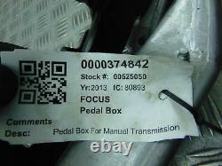 Ford Focus Mk3 1.0 Frein À Essence Et Embrayage Pedal Box 11763m07 2011-2018