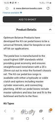 Obp Universal Kit Car Cable Clutch Pedal Box Obpkc011