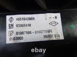 Renault Trafic Vauxhall Vivaro 1.6 Td Boîte de Pédale d'Embrayage et de Frein 465104286r 15-19