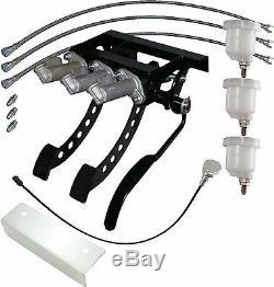 Universal Top Mount Cockpit Fit Hyd D'embrayage Race Boîte Pédale D'or Kit Obpvic21