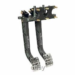 Wilwood 2 Pedal 6,25 Ratio Swing Mount Pedal Box Cylindres Maîtres Face Arrière
